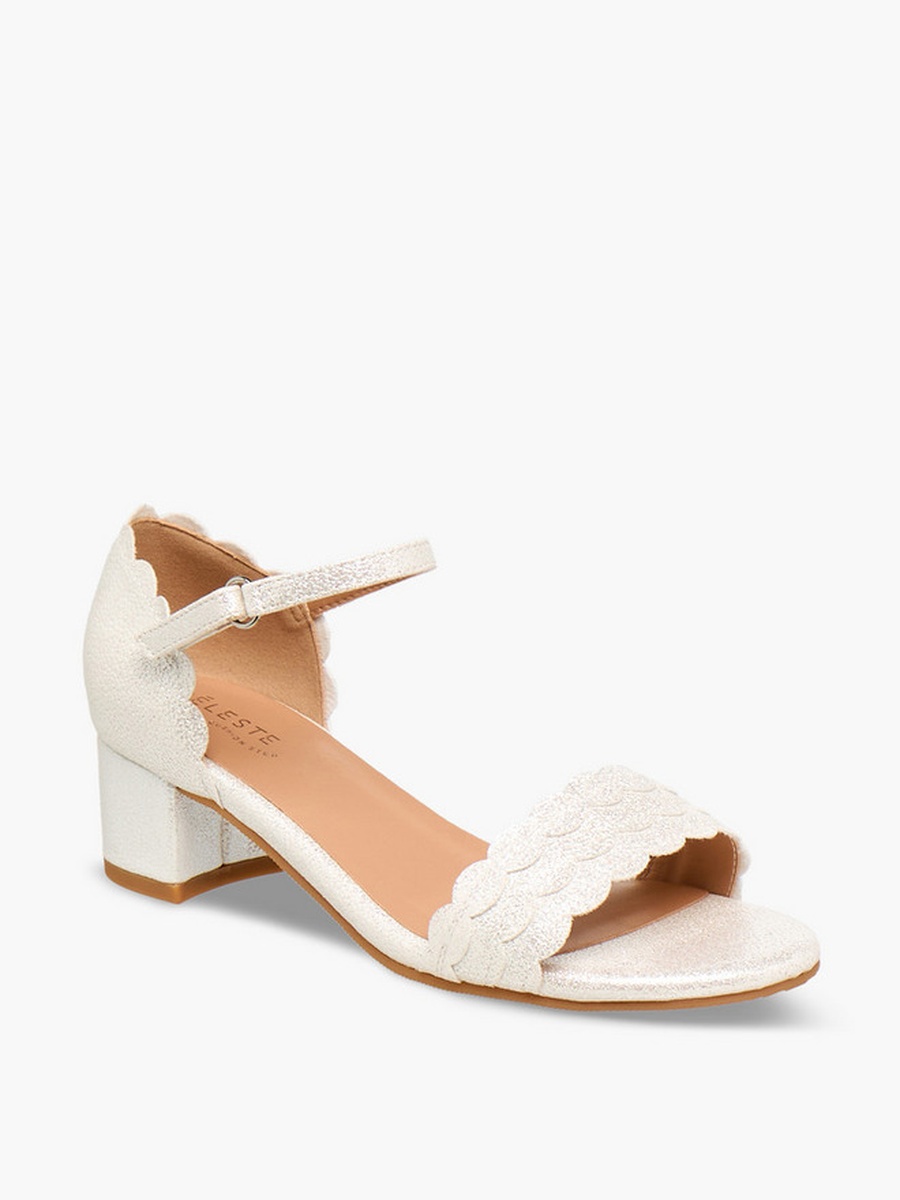 Block Heel Ankle Strap Sandals 