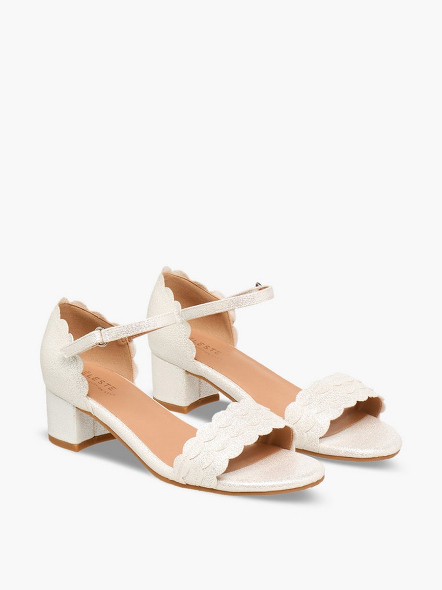 Block Heel Ankle Strap Sandals 