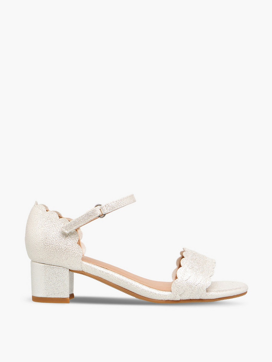Block Heel Ankle Strap Sandals 