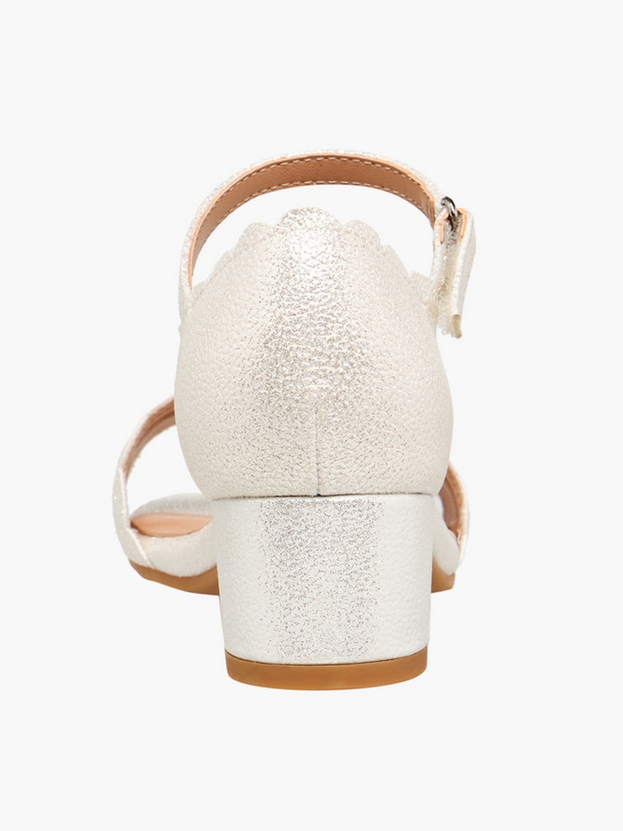 Block Heel Ankle Strap Sandals 