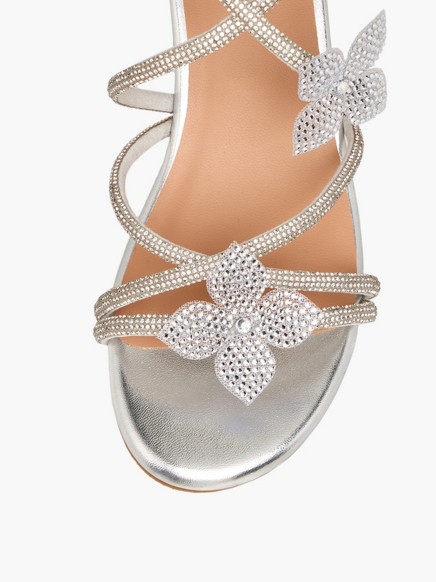 Block Heel Strap Sandals 
