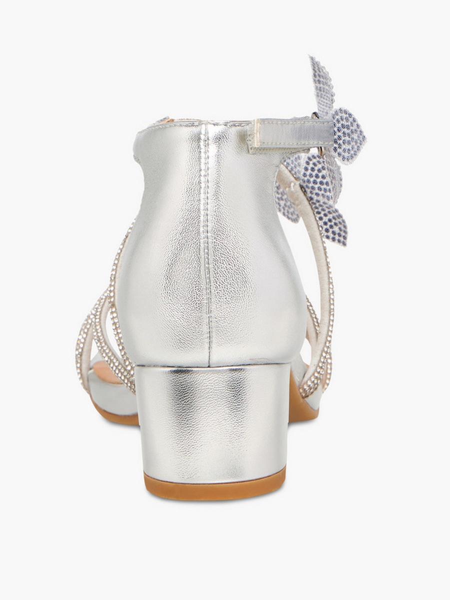 Block Heel Strap Sandals 