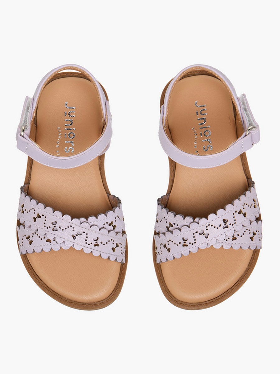 Junior Hook and Loop Strap Sandals