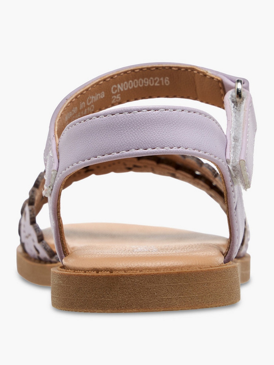 Junior Hook and Loop Strap Sandals