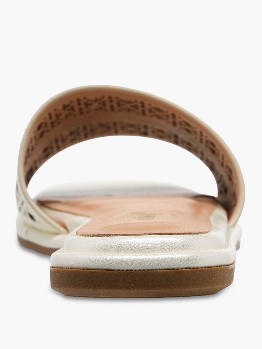 Perforated Slide Sandals