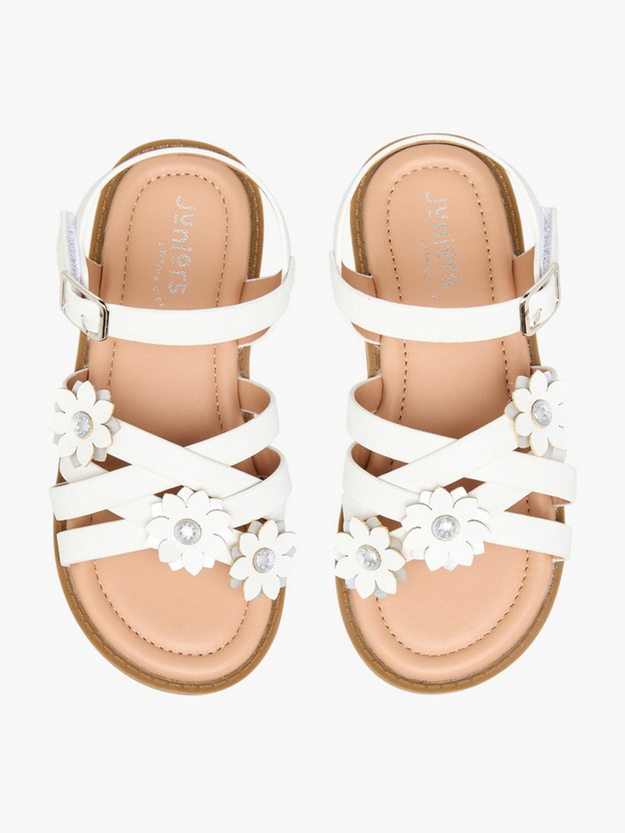 Hook and Loop Flat Sandals