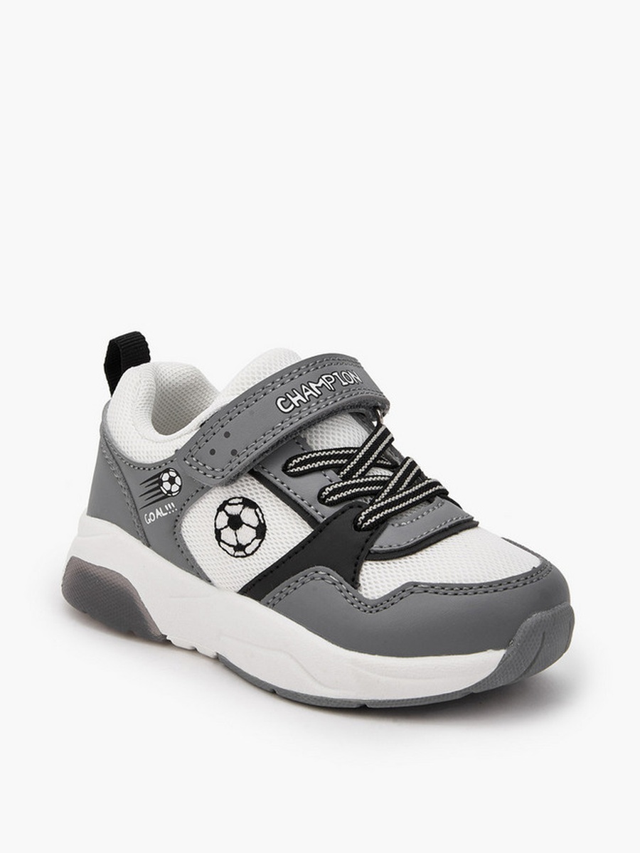 Hook and Loop Light-Up Ankle Sneakers