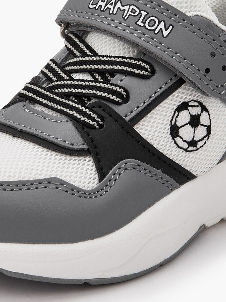 Hook and Loop Light-Up Ankle Sneakers