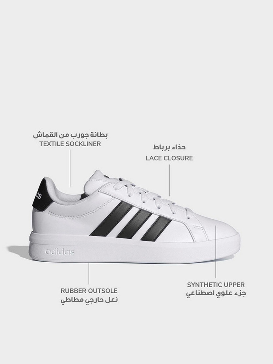 حذاء سنيكرز غراند كورت 3.0 بأربطة