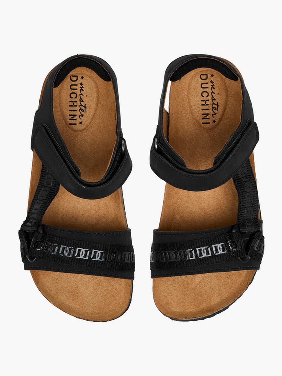 Hook and Loop Strap Sandals 