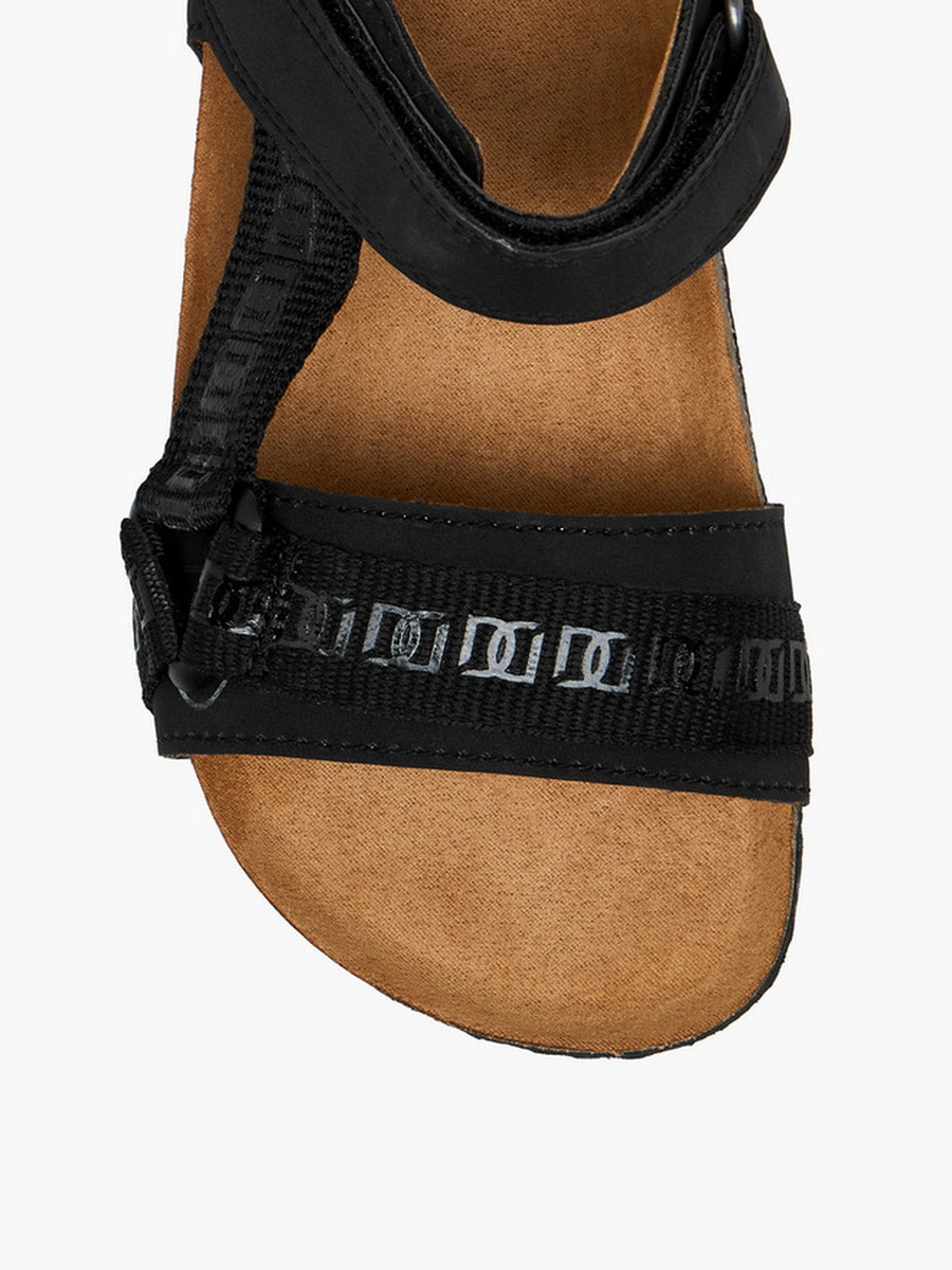 Hook and Loop Strap Sandals 
