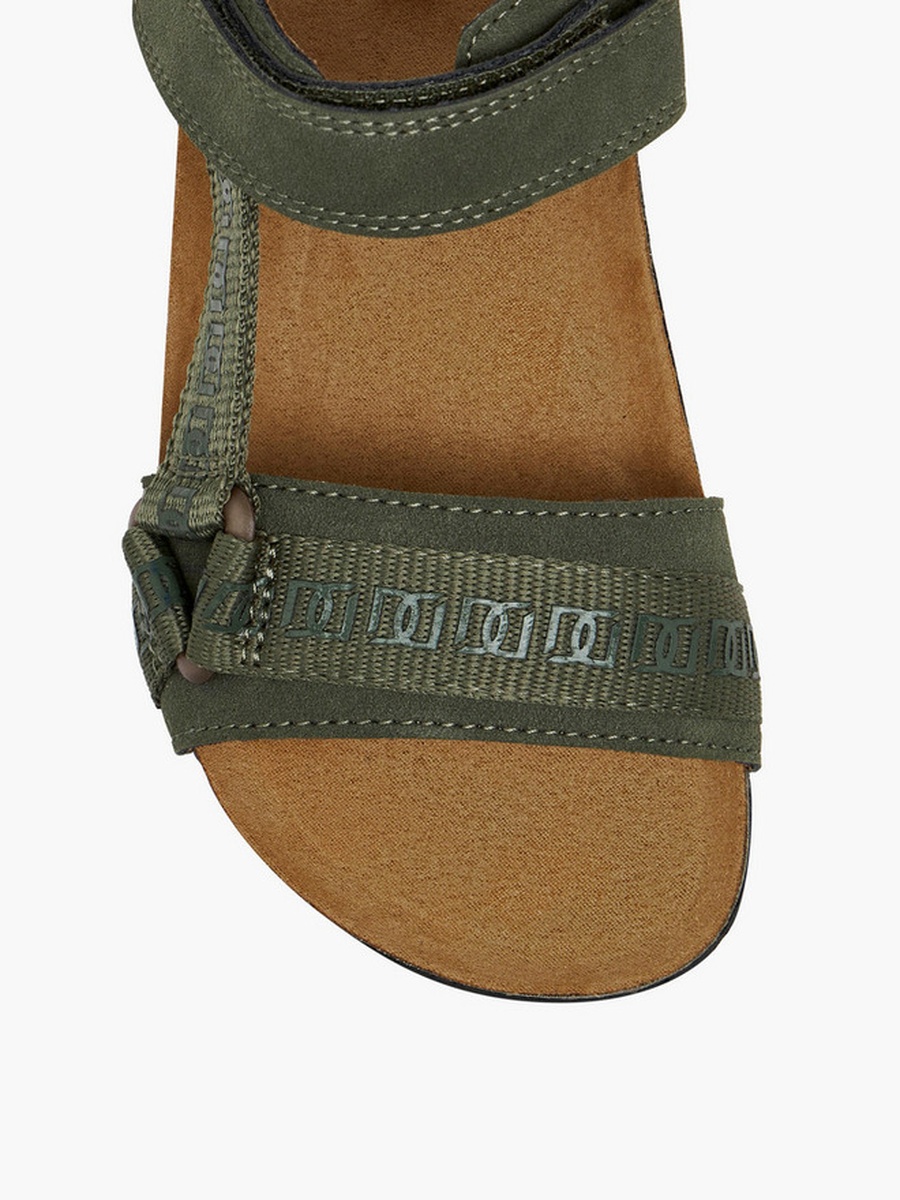 Hook and Loop Strap Sandals 