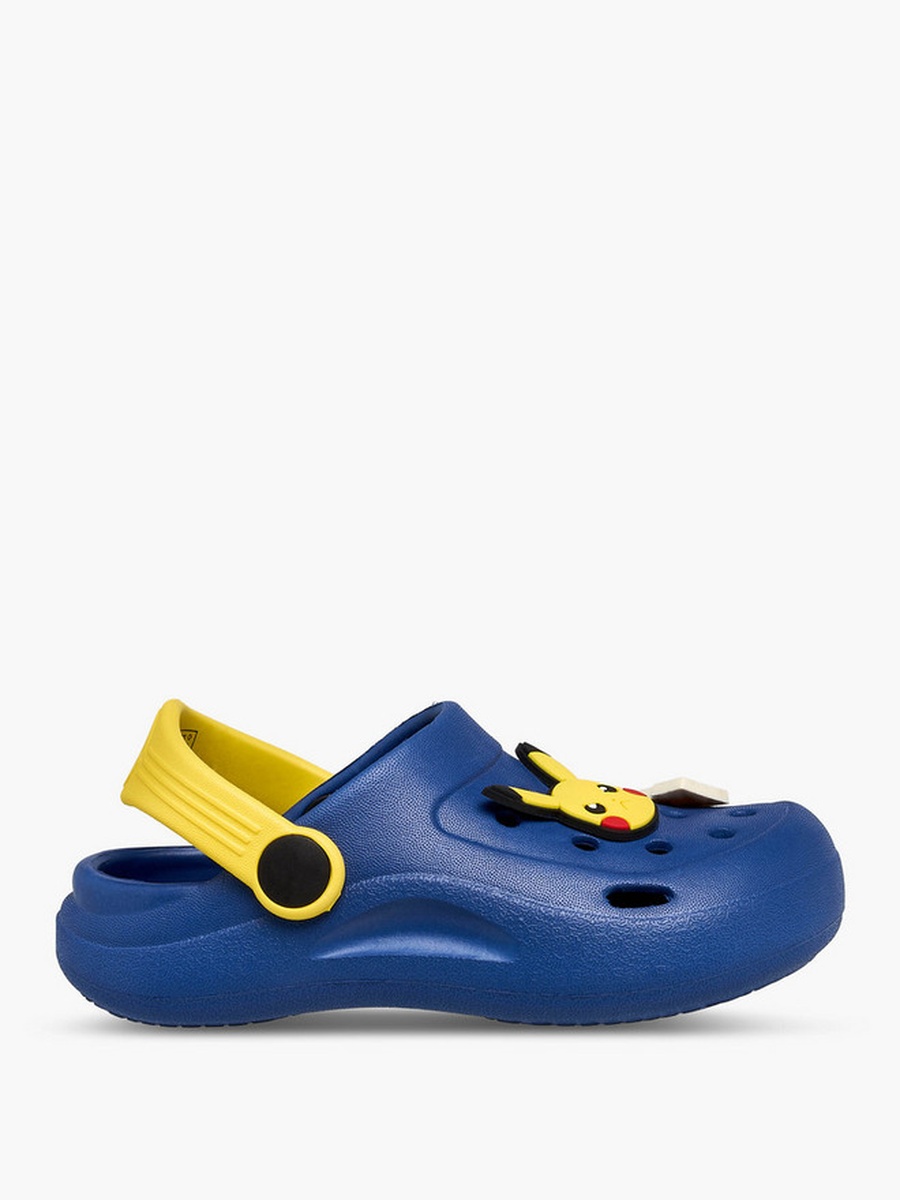 Pokemon Pikachu Charm Detail Clog Sandals