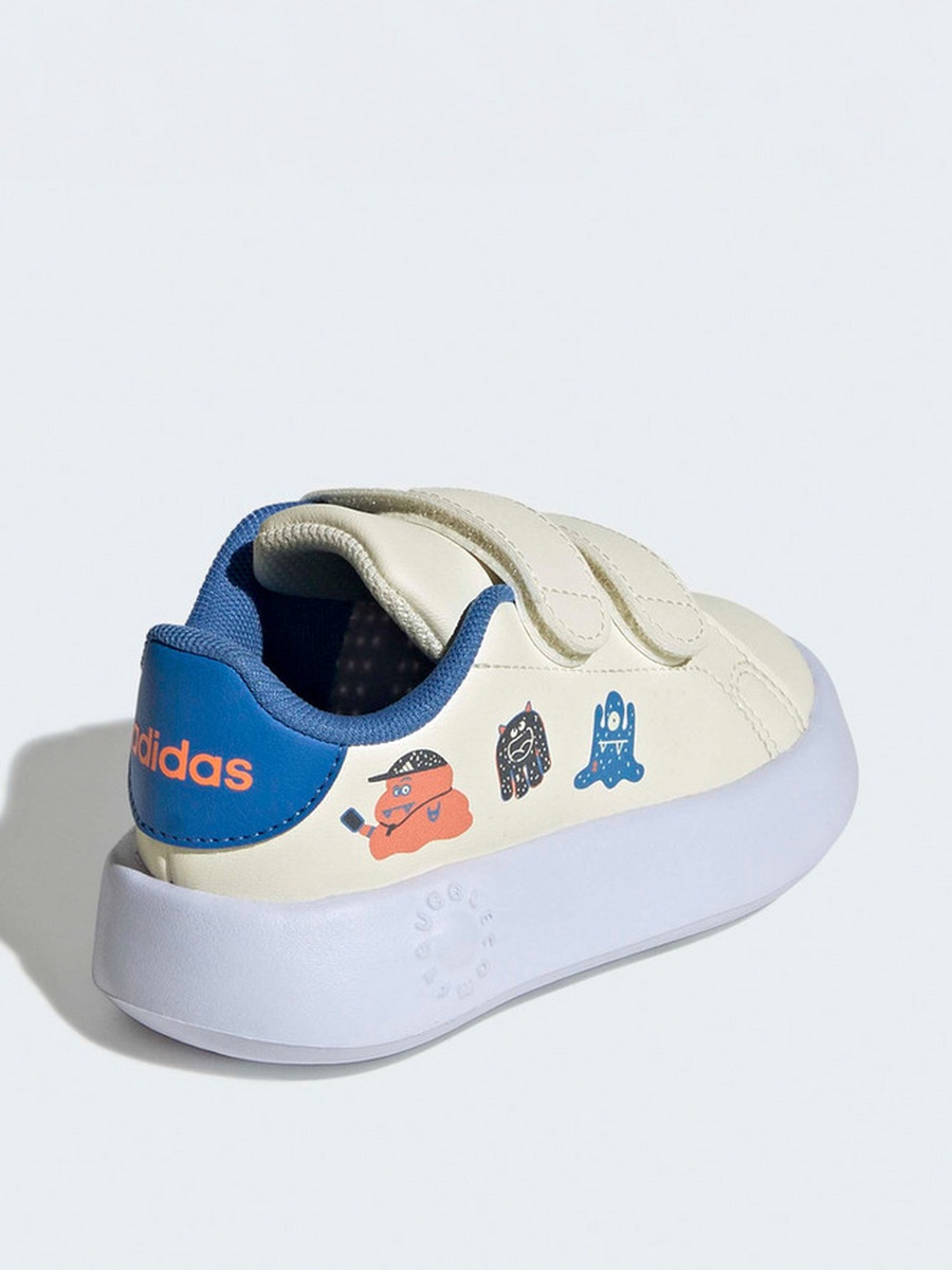 Advantage CF Monster Print Sneakers with Hook and Loop