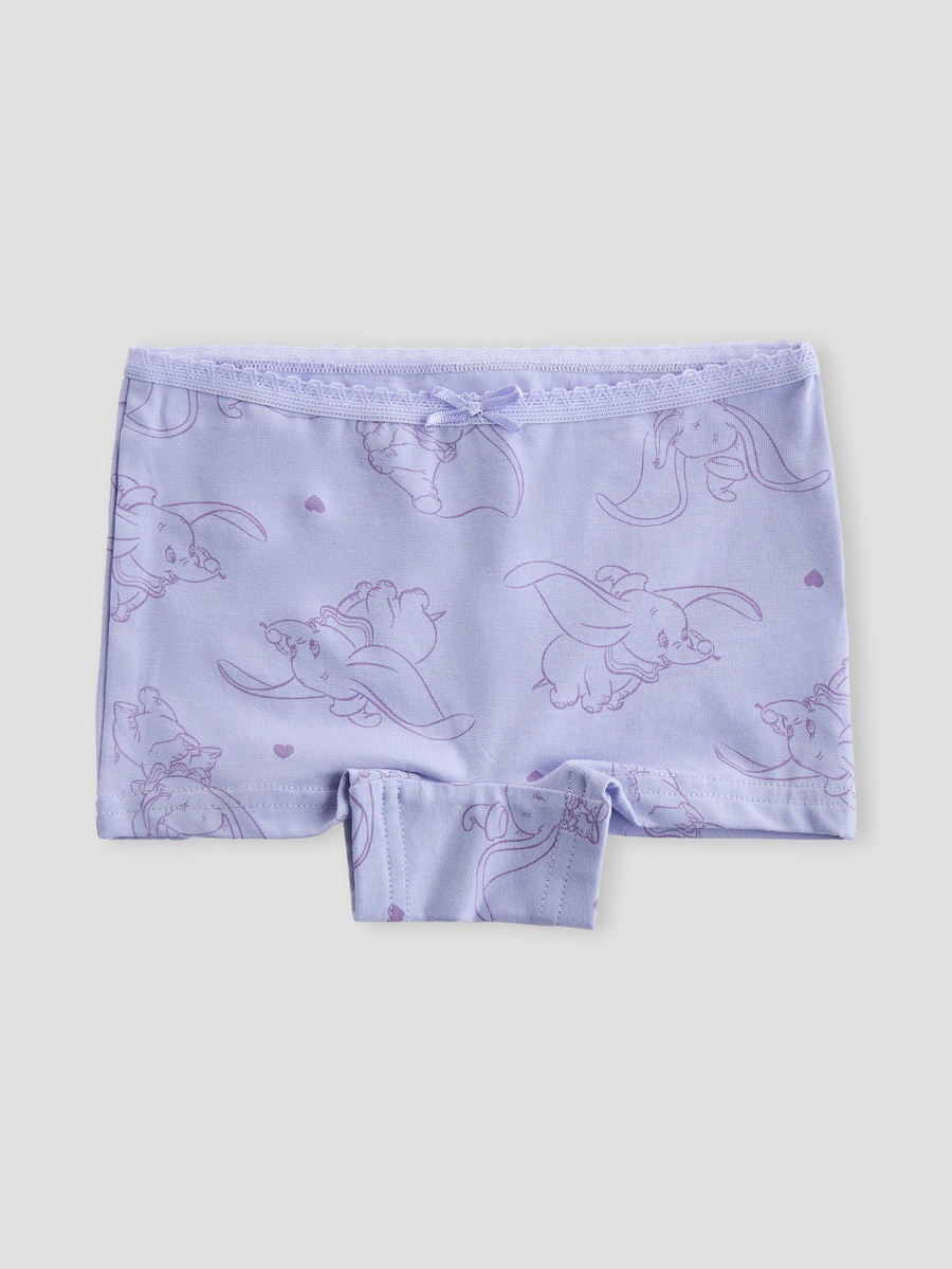 Pack of 3 Cotton Briefs with Dumbo Print