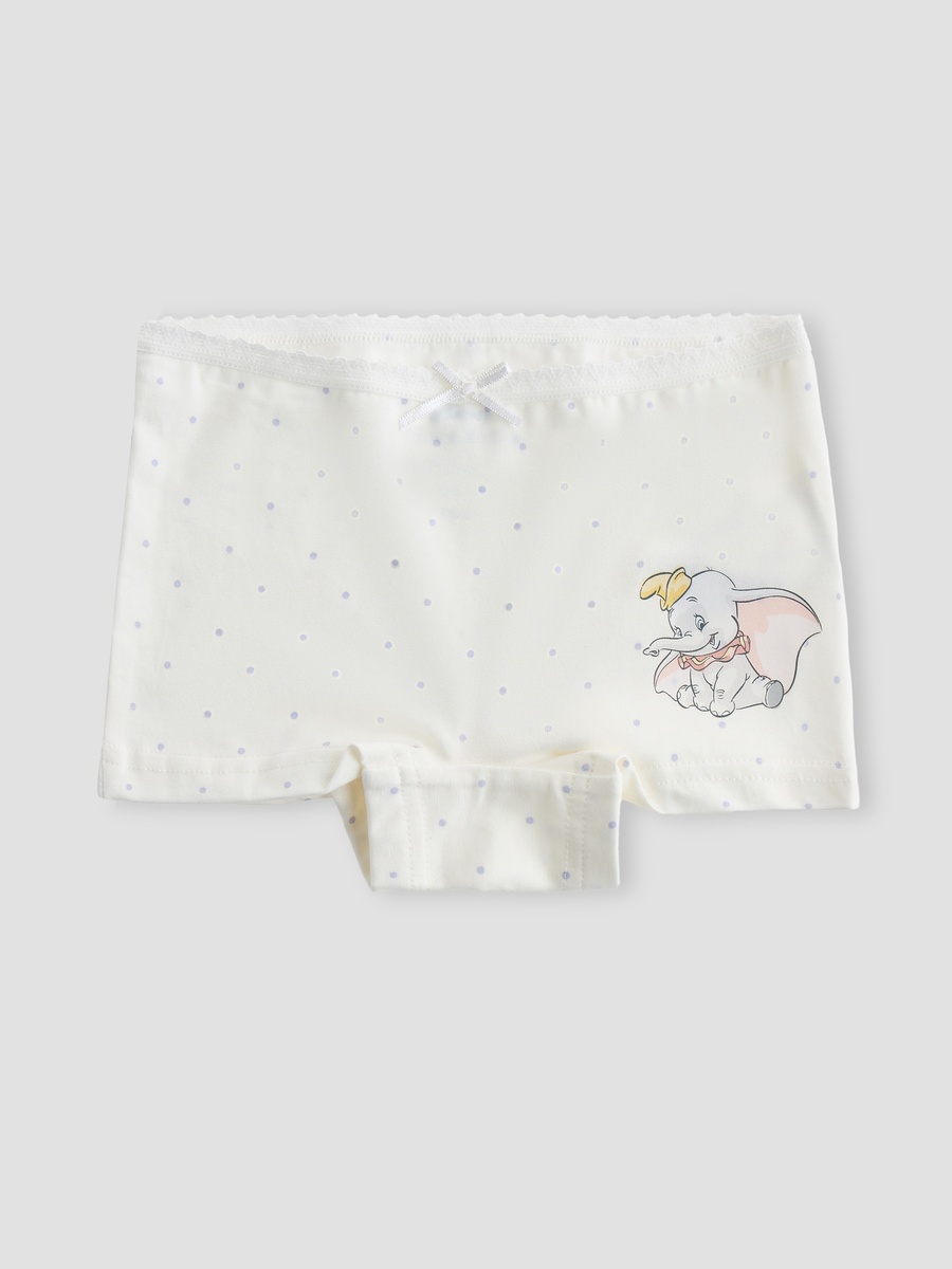 Pack of 3 Cotton Briefs with Dumbo Print