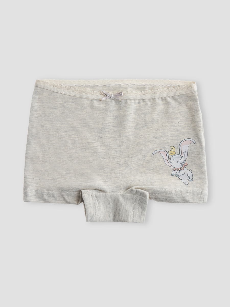 Pack of 3 Cotton Briefs with Dumbo Print