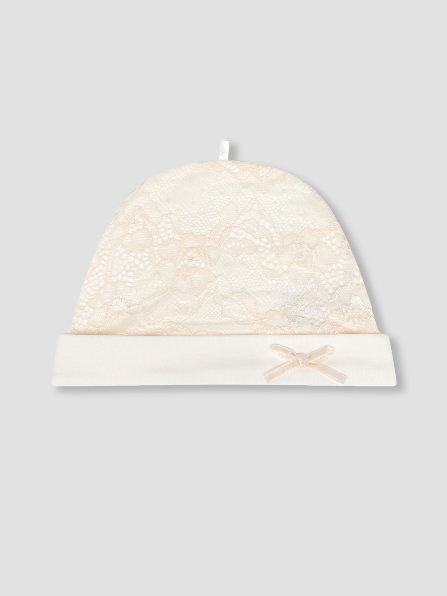 Cap with Lace Detail