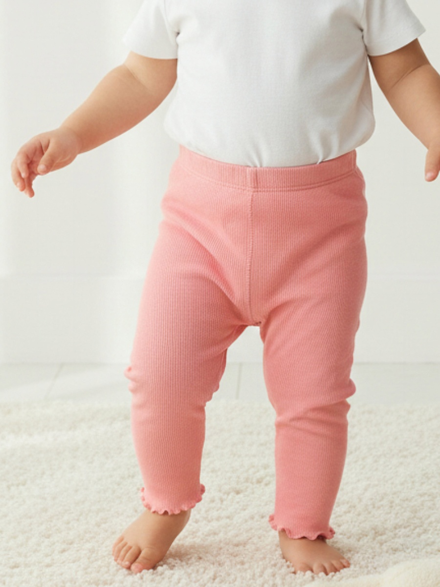 Leggings with Ribbed Texture