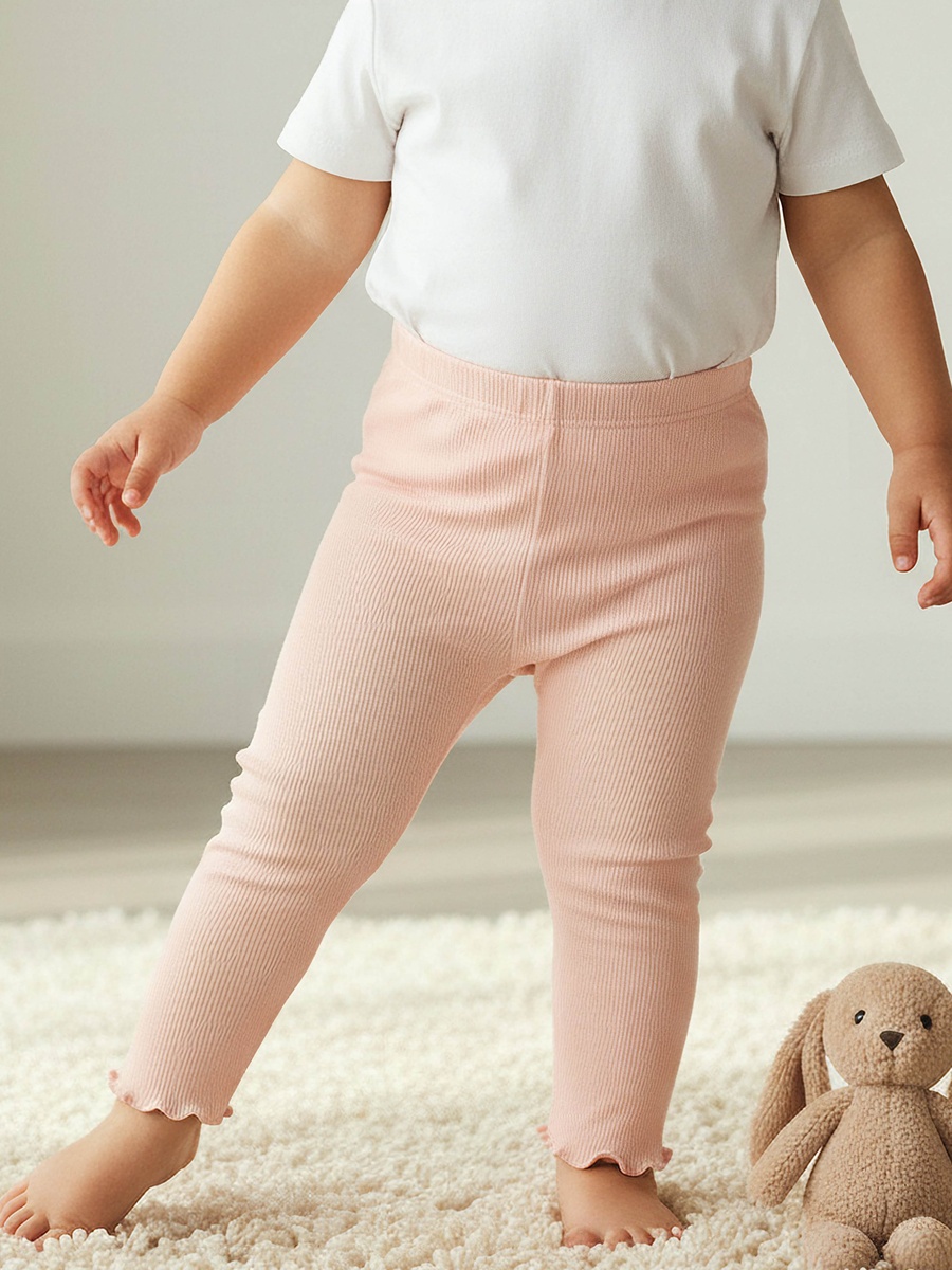 Leggings with Ribbed Texture