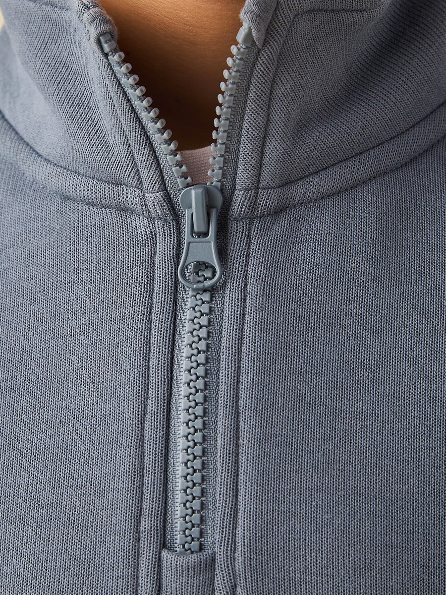 High Neck Long Sleeves Sweatshirt and Track Pant Set
