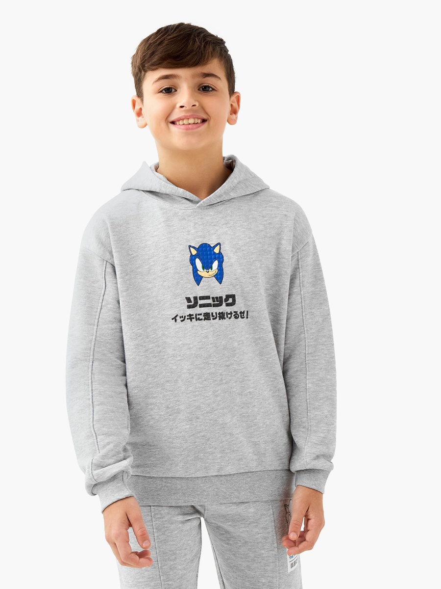 Hooded Neck Long Sleeve Sweatshirt and Joggers Set with Pockets