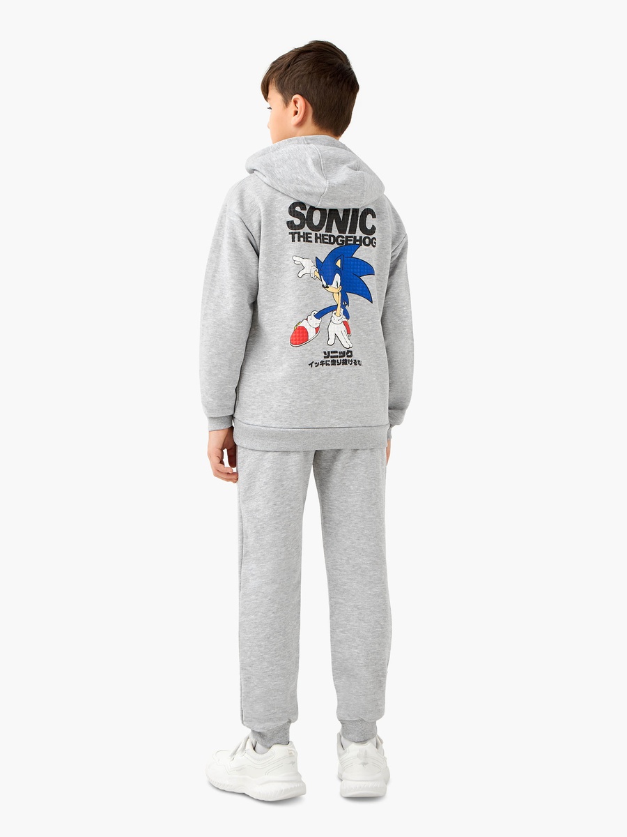 Hooded Neck Long Sleeve Sweatshirt and Joggers Set with Pockets