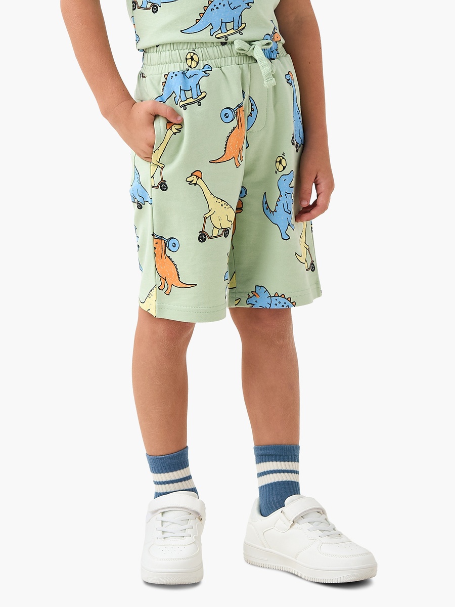 Knee Length Drawstring Waist Shorts with Pockets