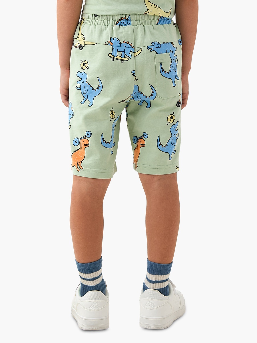 Knee Length Drawstring Waist Shorts with Pockets