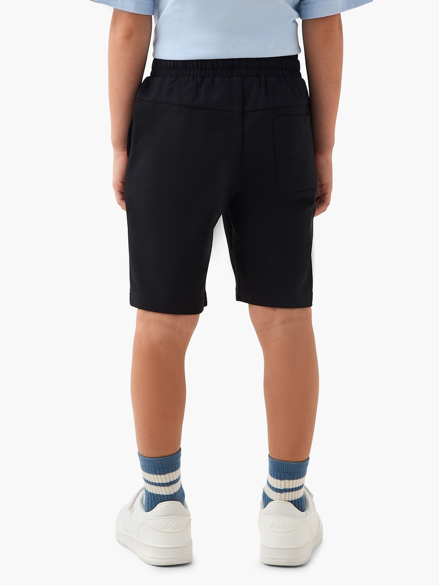 Knee Length Elasticated Drawstring Waist Shorts with Pockets