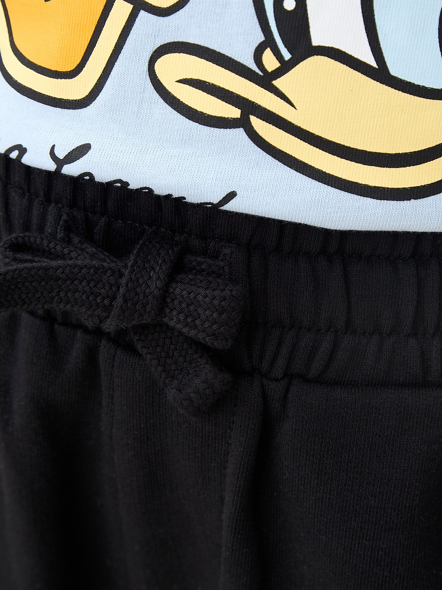 Knee Length Elasticated Drawstring Waist Shorts with Pockets
