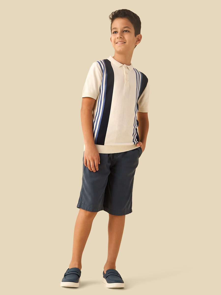 Elasticated Drawstring Shorts with Pockets