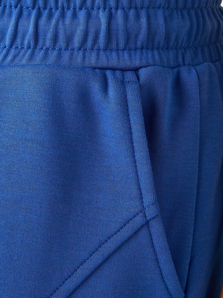 Elasticated Drawstring Waist Shorts with Cargo Pockets