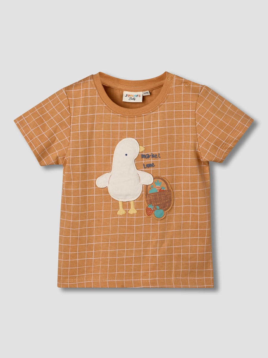 Pack of 3 Crew Neck Short Sleeves T-Shirt with Fun Print
