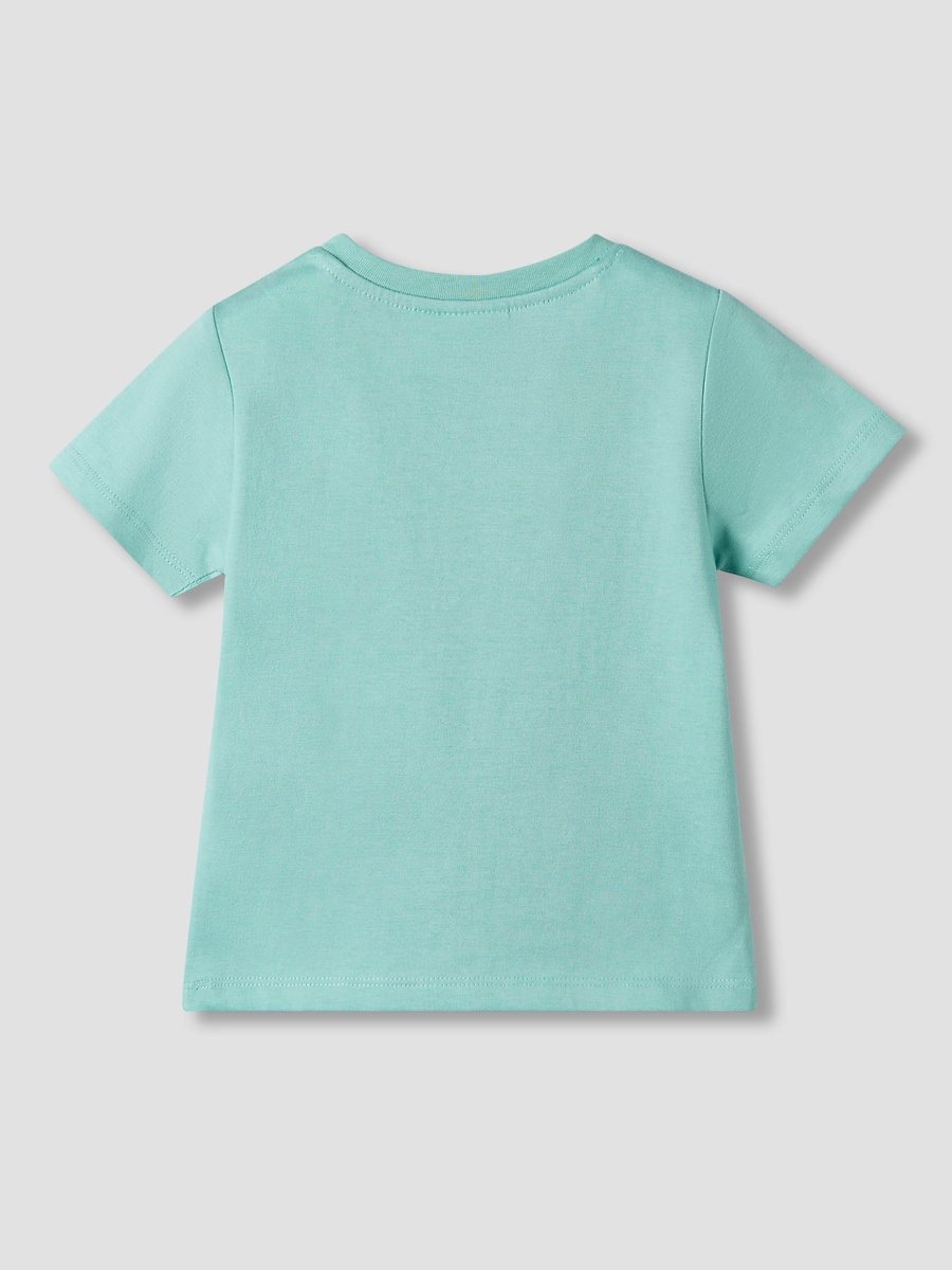 Set of 3 Crew Neck Short Sleeves T-Shirt with Graphic Print