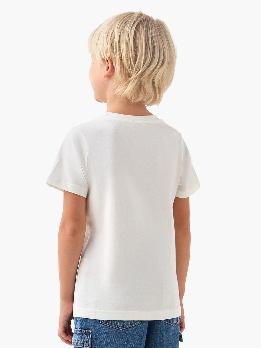 Crew Neck Short Sleeves T-Shirt with Graphic Print