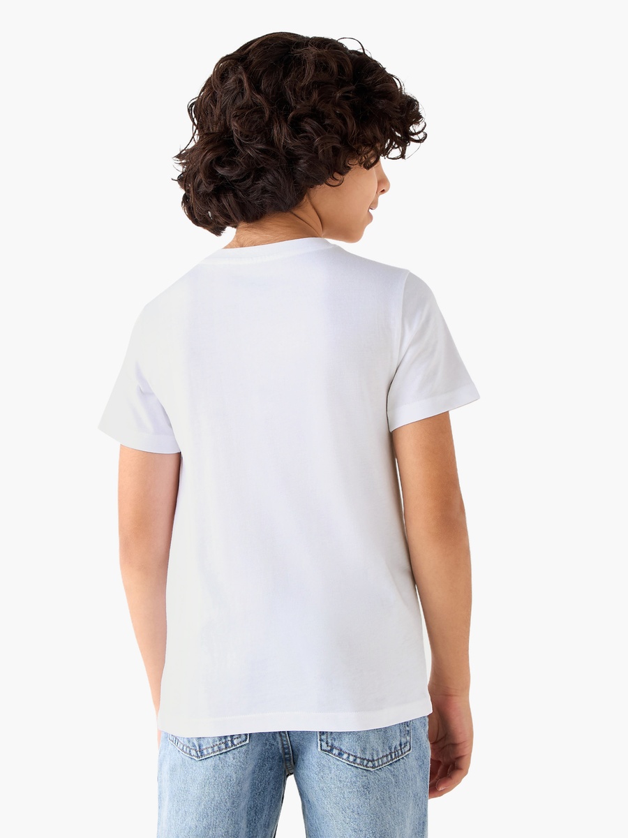 Crew Neck Short Sleeves T-Shirt with Graphic Print