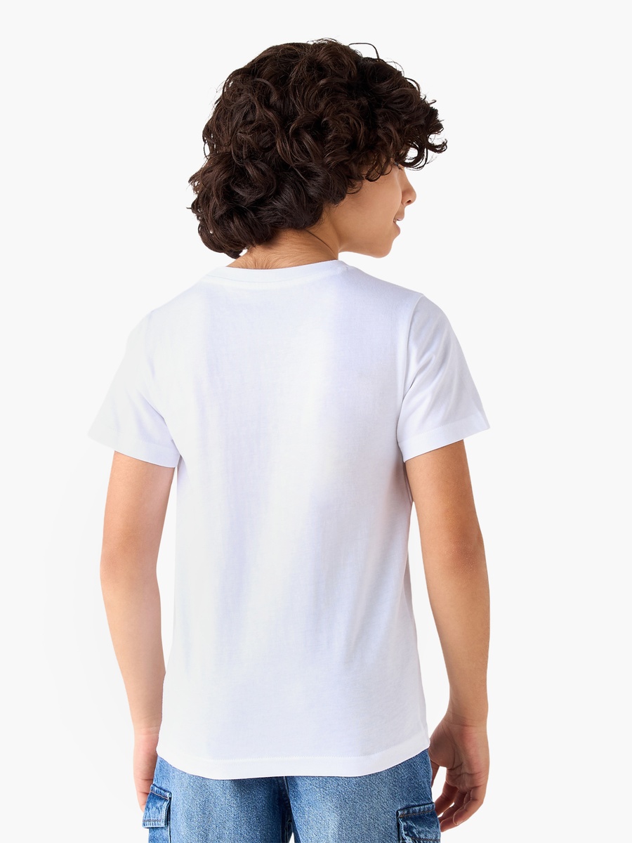 Crew Neck Short Sleeves T-Shirt with Graphic Print