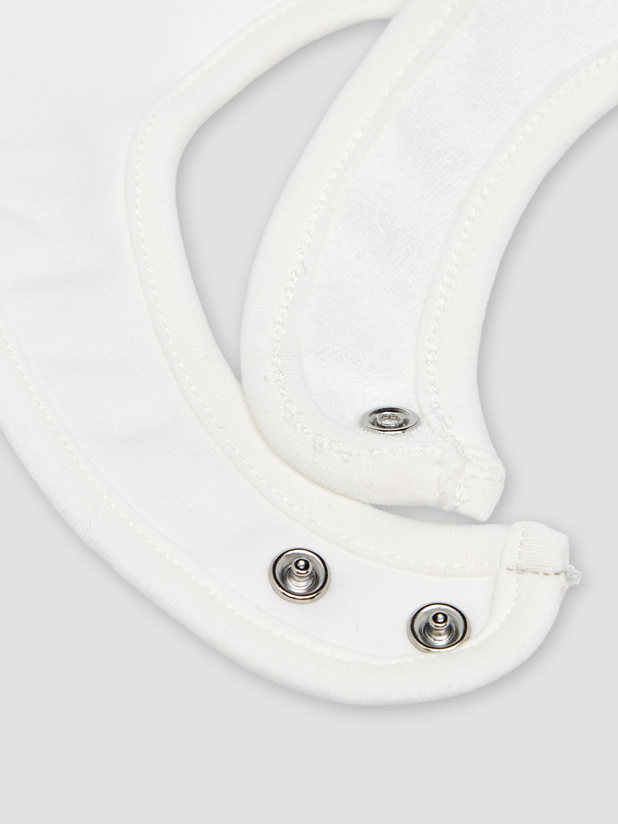 Bib with Lace Detail