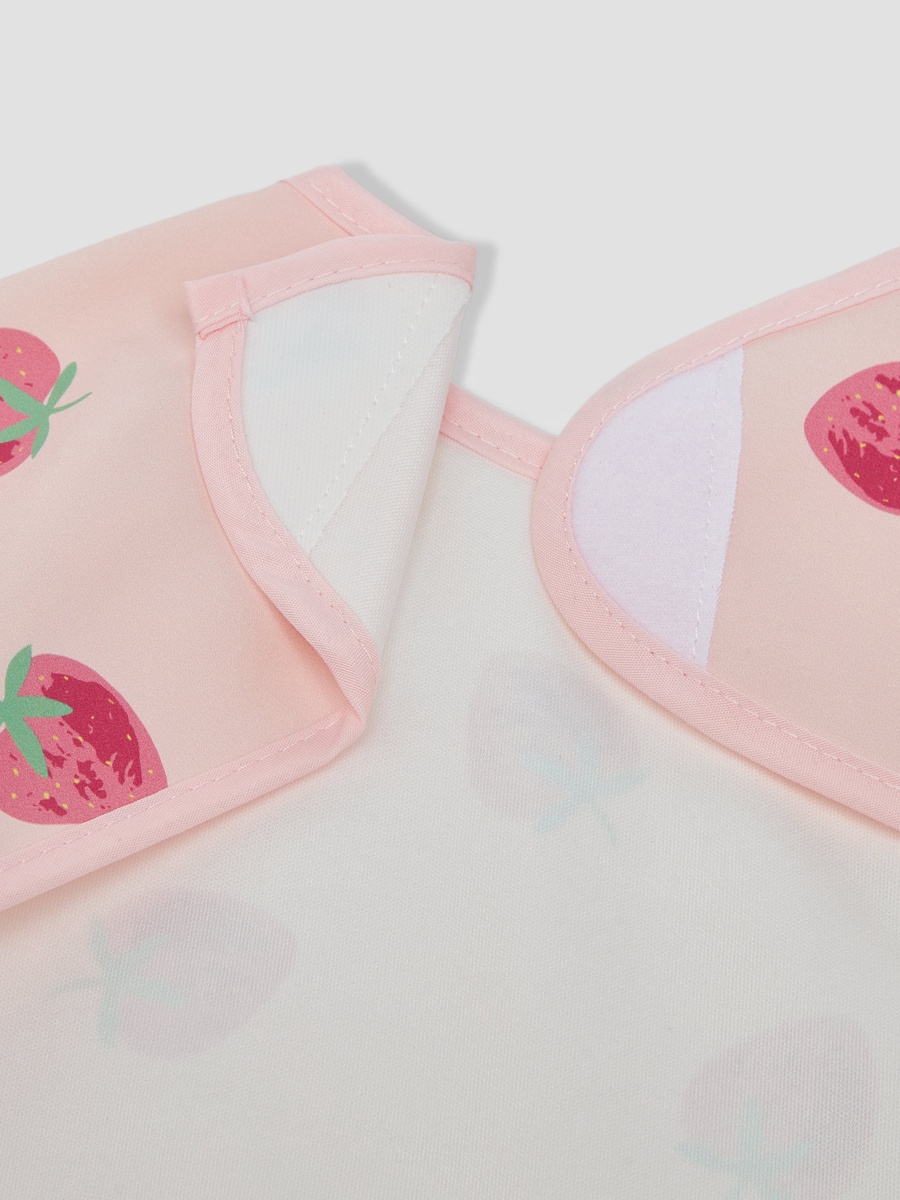 Bib with Strawberry Print