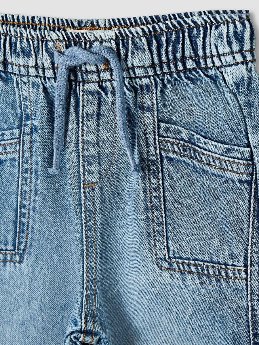 Elasticated Drawstring Joggers with Pockets