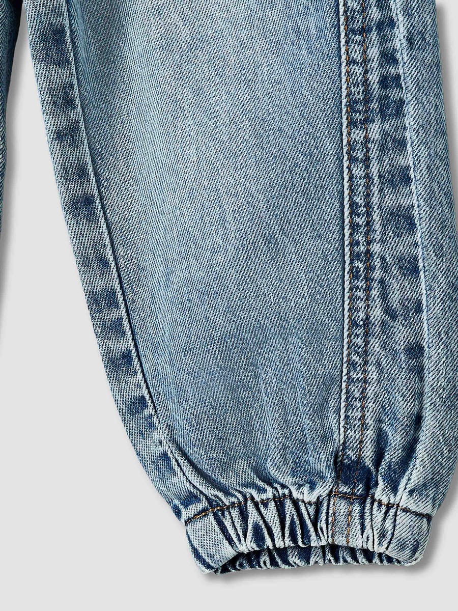 Elasticated Drawstring Joggers with Pockets