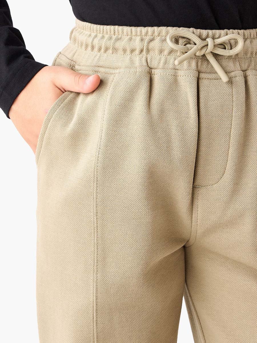Elasticated Drawstring Waist Joggers with Pockets