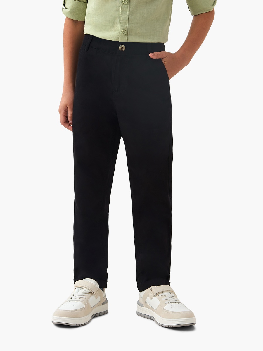 Regular Fit Trousers with Pockets