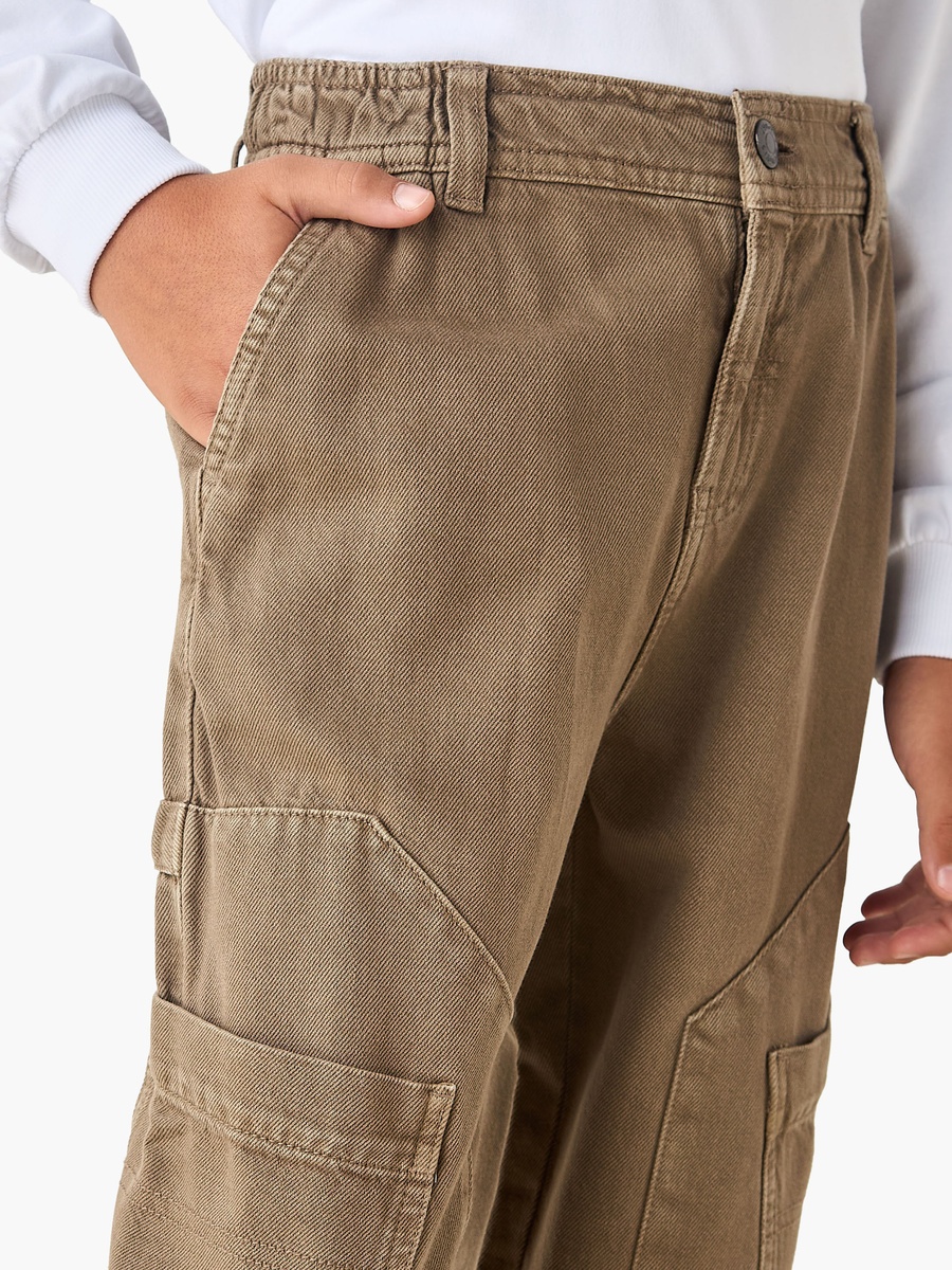 Cargo Pants with Button Closure