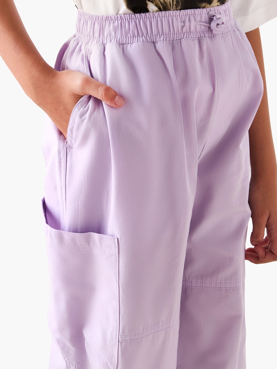 Relaxed Fit Cargo Pants with Pockets