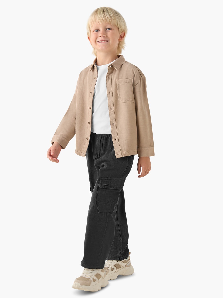 Long Sleeves Shirt with Chest Pocket