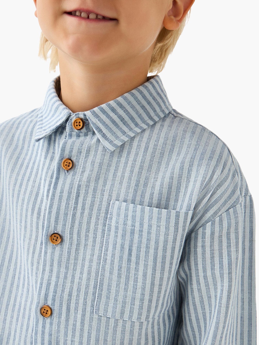 Long Sleeves Shirt with Stripes