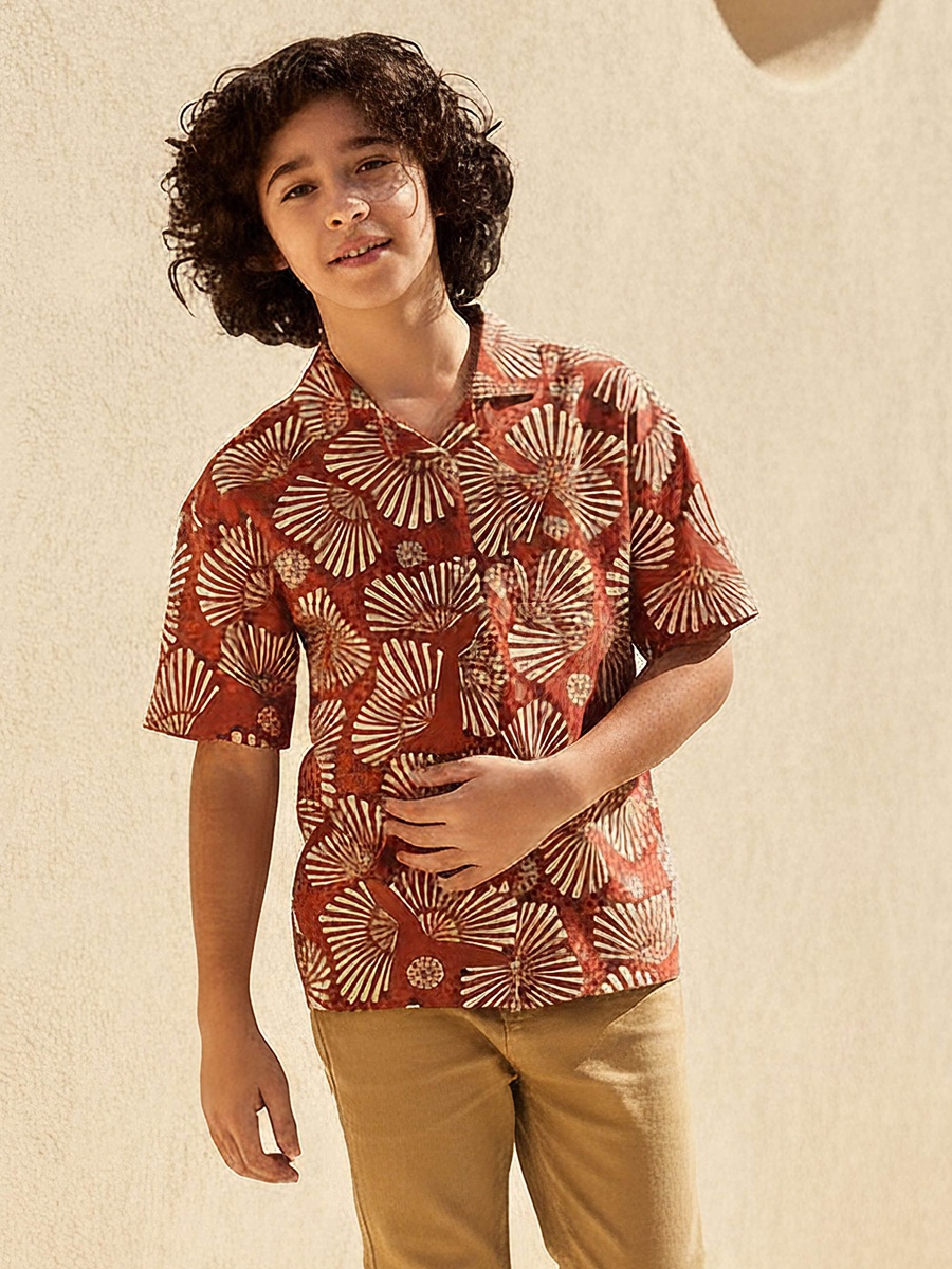 Short Sleeves Shirt with Print