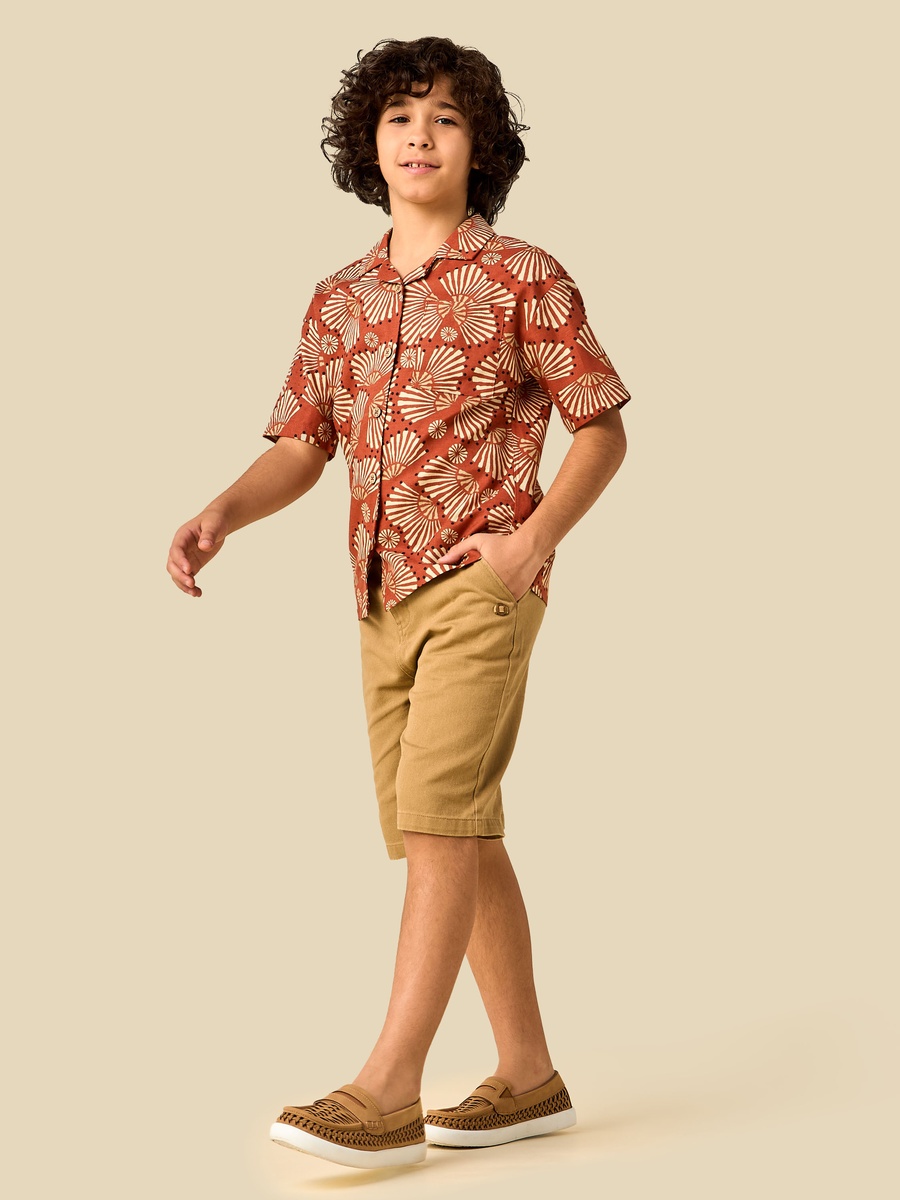Short Sleeves Shirt with Print